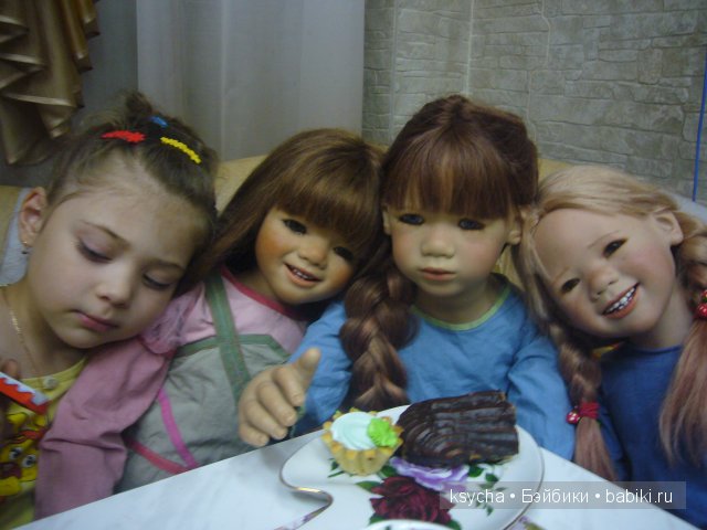 Из чего же , из чего же, из чего же... сделаны наши девчонки?! Коллекционные куклы Tetti, Liska от A.Himstedt