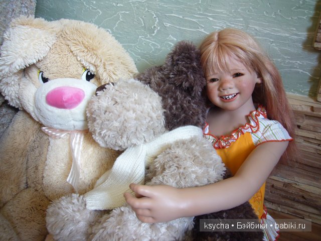 Из чего же , из чего же, из чего же... сделаны наши девчонки?! Коллекционные куклы Tetti, Liska от A.Himstedt (фото 9)