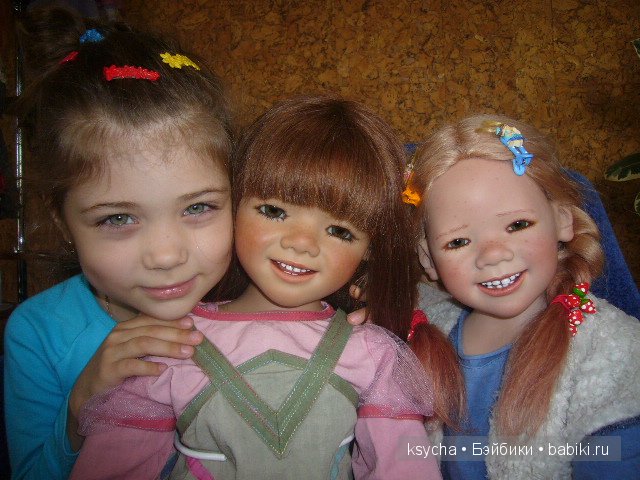 Из чего же , из чего же, из чего же... сделаны наши девчонки?! Коллекционные куклы Tetti, Liska от A.Himstedt