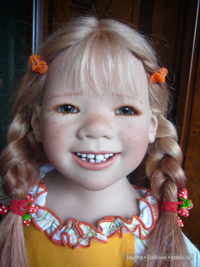 Из чего же , из чего же, из чего же... сделаны наши девчонки?! Коллекционные куклы Tetti, Liska от A.Himstedt (фото 10)