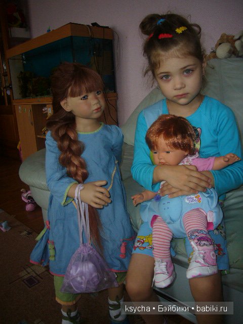 Из чего же , из чего же, из чего же... сделаны наши девчонки?! Коллекционные куклы Tetti, Liska от A.Himstedt