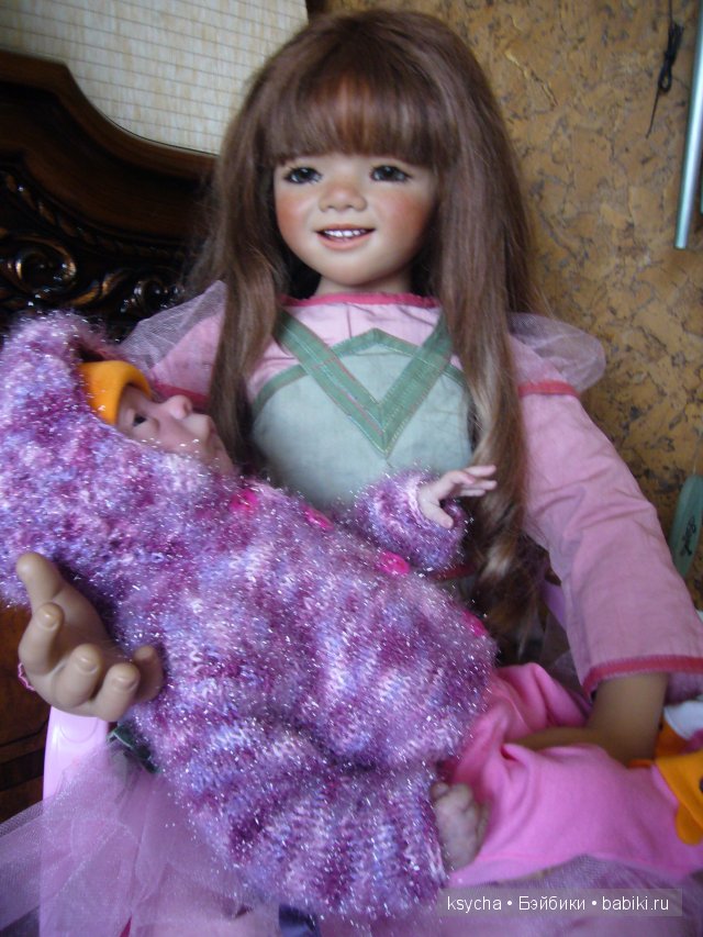 Из чего же , из чего же, из чего же... сделаны наши девчонки?! Коллекционные куклы Tetti, Liska от A.Himstedt