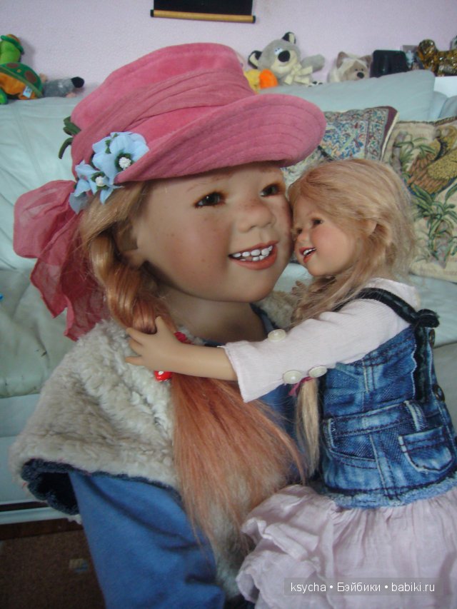 Из чего же , из чего же, из чего же... сделаны наши девчонки?! Коллекционные куклы Tetti, Liska от A.Himstedt