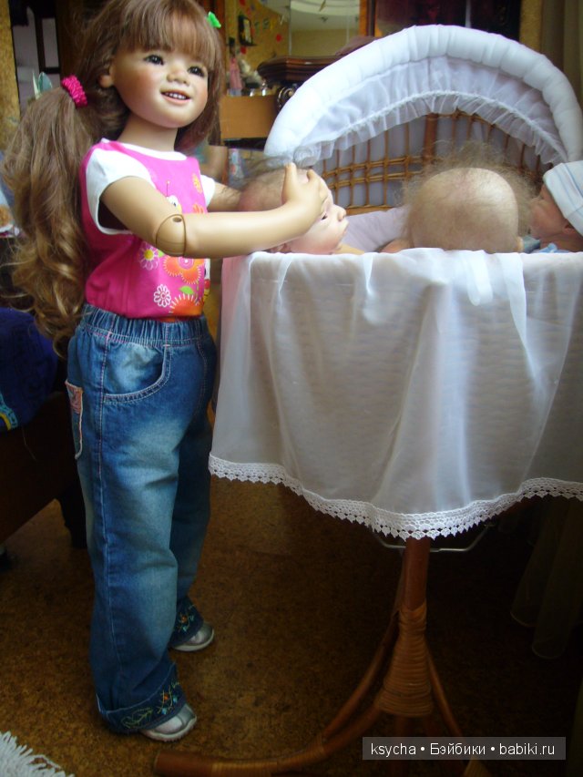 Из чего же , из чего же, из чего же... сделаны наши девчонки?! Коллекционные куклы Tetti, Liska от A.Himstedt