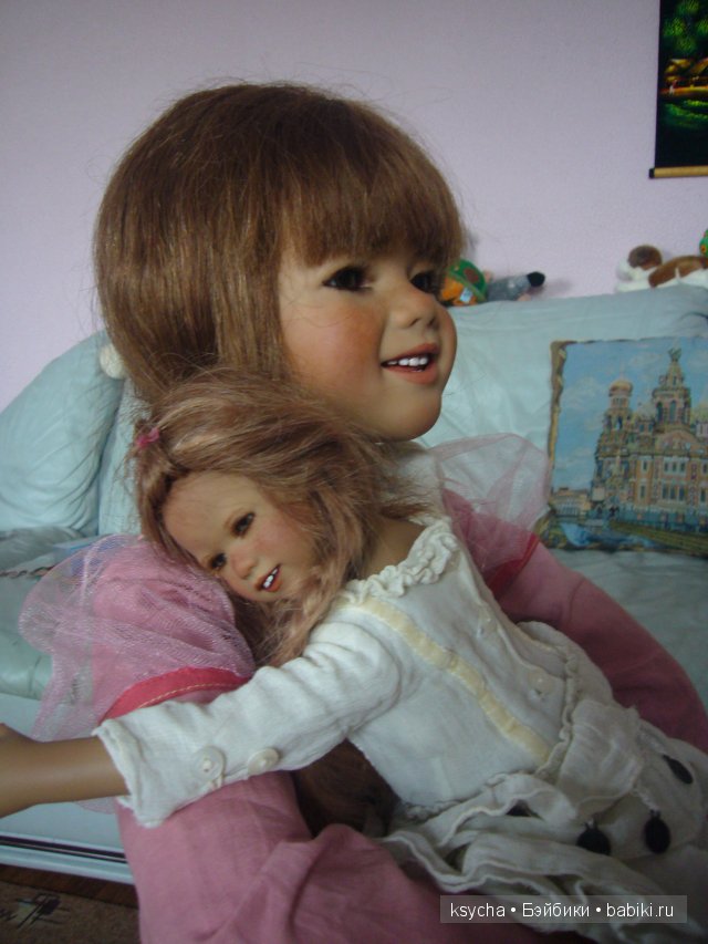 Из чего же , из чего же, из чего же... сделаны наши девчонки?! Коллекционные куклы Tetti, Liska от A.Himstedt