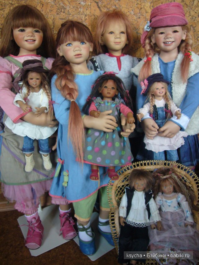 Из чего же , из чего же, из чего же... сделаны наши девчонки?! Коллекционные куклы Tetti, Liska от A.Himstedt