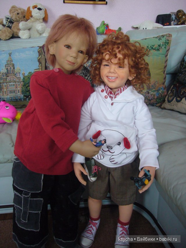 Из чего же, из чего же, из чего же...сделаны наши мальчишки? Коллекционные куклы от A. Himstedt, S.Eimer, H. Gunzel