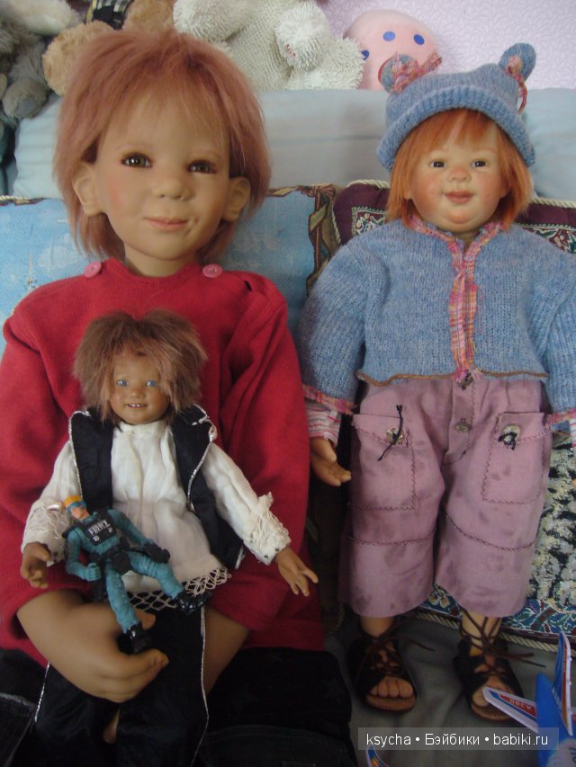 Из чего же, из чего же, из чего же...сделаны наши мальчишки? Коллекционные куклы от A. Himstedt, S.Eimer, H. Gunzel