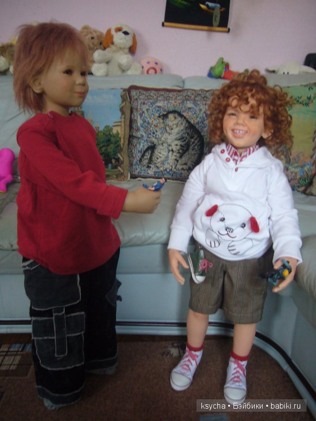 Из чего же, из чего же, из чего же...сделаны наши мальчишки? Коллекционные куклы от A. Himstedt, S.Eimer, H. Gunzel