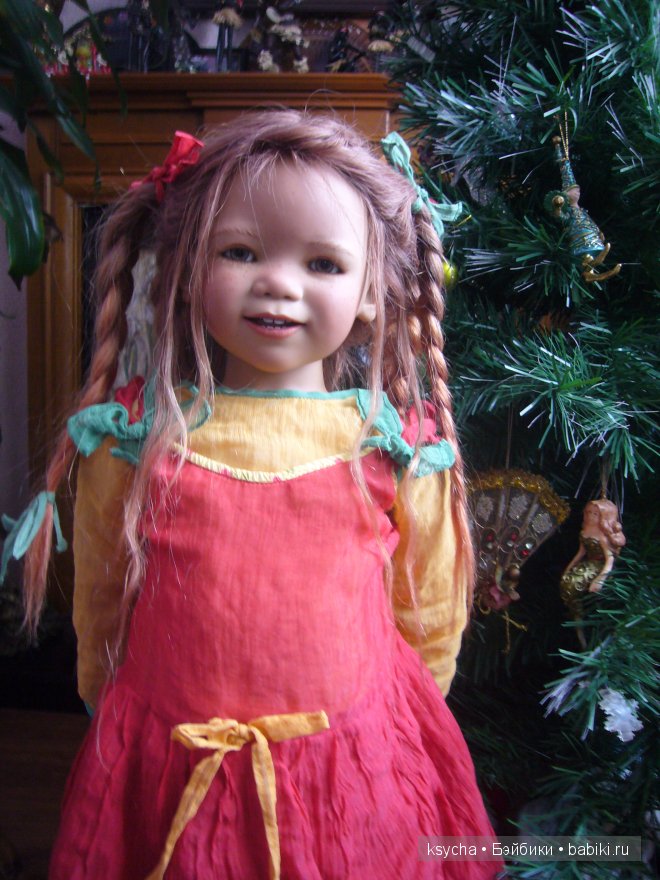 Моя очередная пташка от Annette Himstedt... Tivi