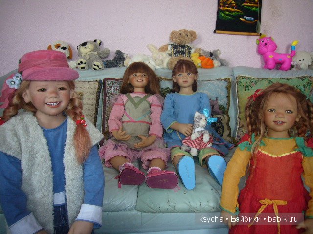 Моя очередная пташка от Annette Himstedt... Tivi