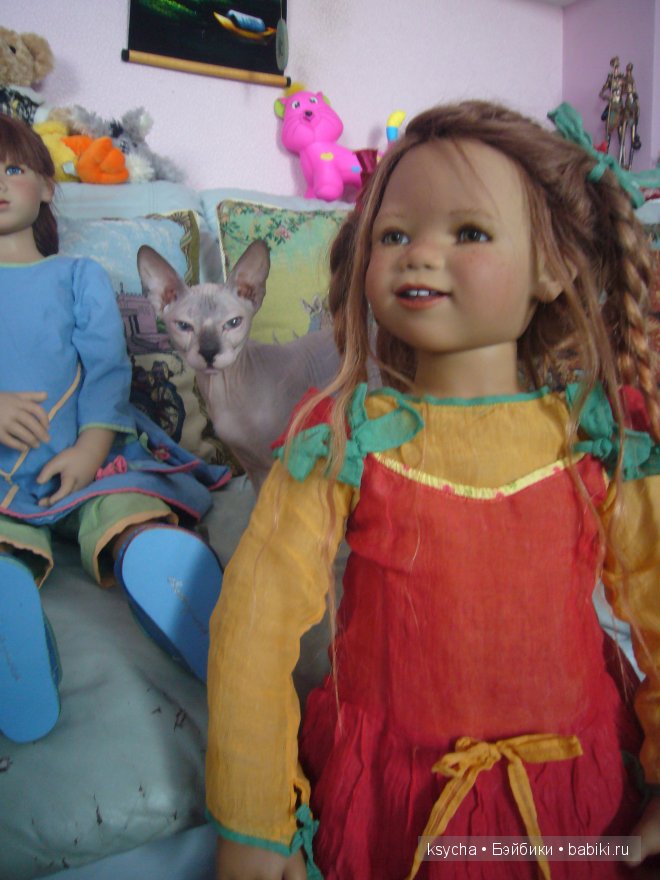 Моя очередная пташка от Annette Himstedt... Tivi