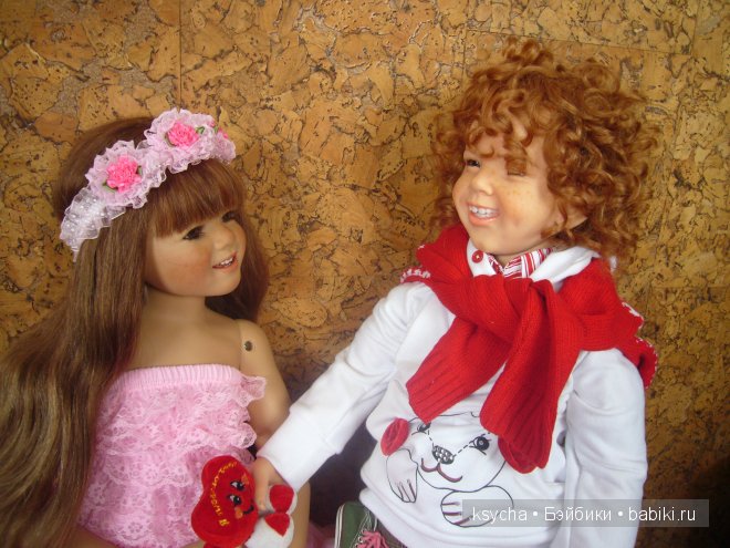 Куклы Annette Himstedt - Liska, Tetti, Tivi, Frederic Hugo