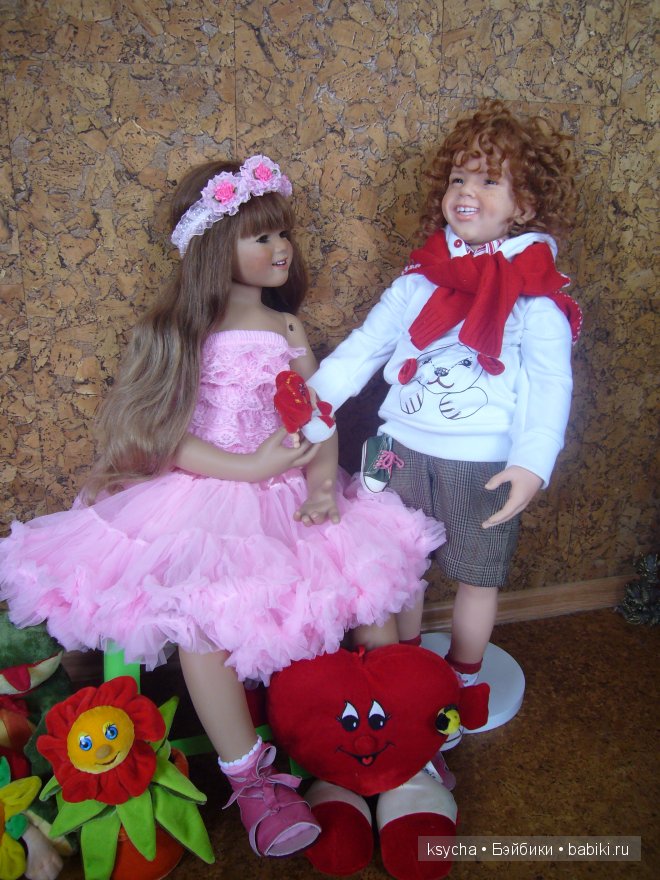 Куклы Annette Himstedt - Liska, Tetti, Tivi, Frederic Hugo