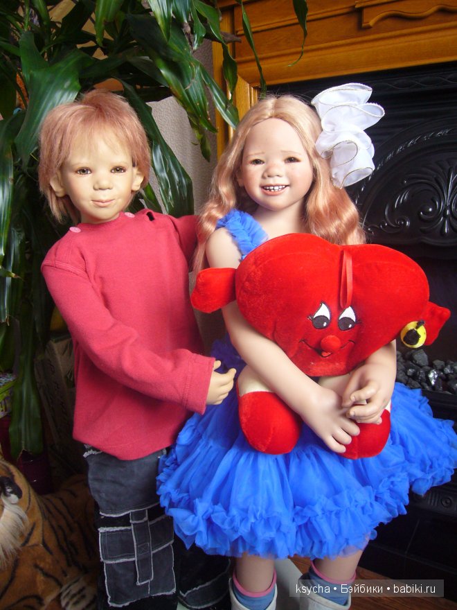 Куклы Annette Himstedt - Liska, Tetti, Tivi, Frederic Hugo