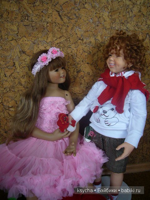 Куклы Annette Himstedt - Liska, Tetti, Tivi, Frederic Hugo
