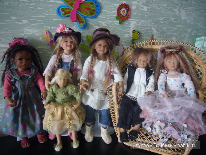Маленькая Дюймовочка ....Моя коллекция мини Химочек
