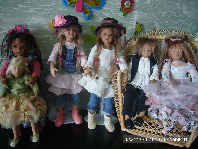 Маленькая Дюймовочка ....Моя коллекция мини Химочек