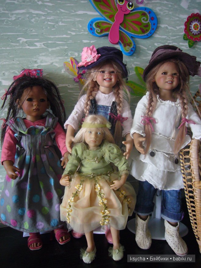 Маленькая Дюймовочка ....Моя коллекция мини Химочек