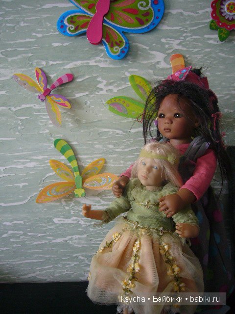 Маленькая Дюймовочка ....Моя коллекция мини Химочек