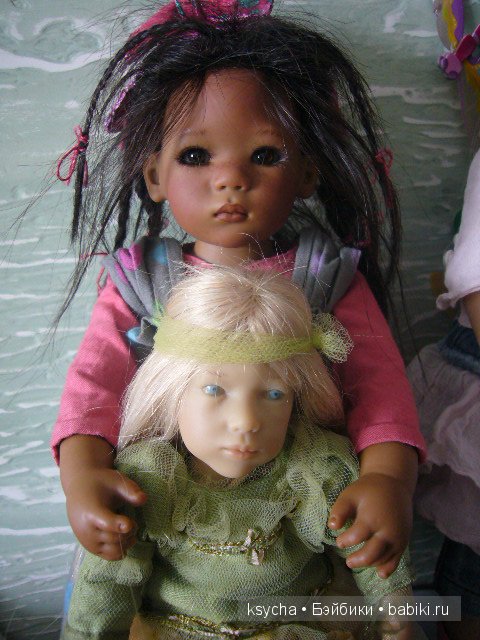 Маленькая Дюймовочка ....Моя коллекция мини Химочек