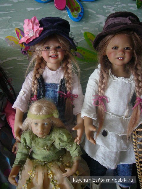 Маленькая Дюймовочка ....Моя коллекция мини Химочек