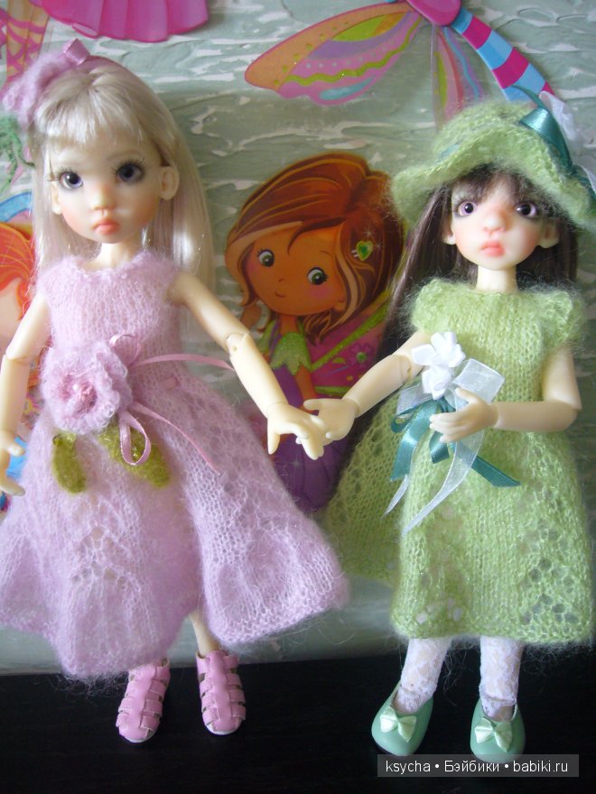 Наши воображульки- примерялочки. Тилли и Коричка от Kaye Wiggs
