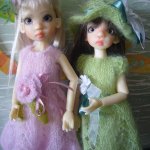 Наши воображульки- примерялочки. Тилли и Коричка от Kaye Wiggs