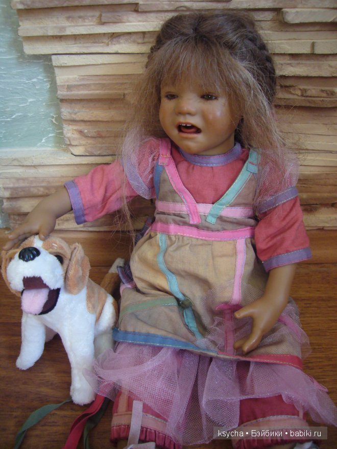 Инке плаксулька -капризулька, долгожданная девулька! Inke от Annet Himstedt (фото 3)