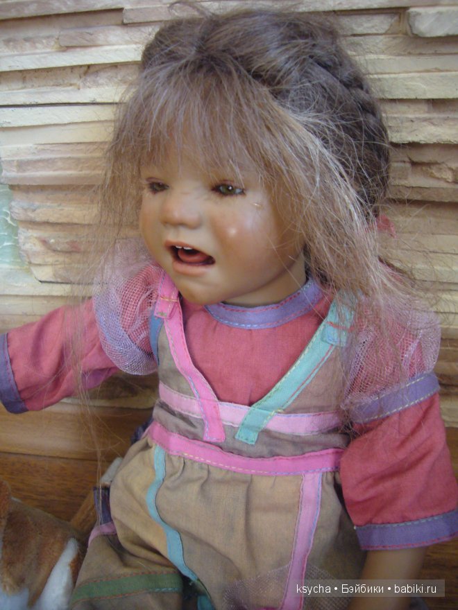 Инке плаксулька -капризулька, долгожданная девулька! Inke от Annet Himstedt (фото 4)