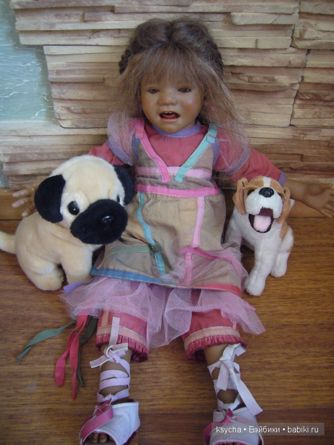 Инке плаксулька -капризулька, долгожданная девулька! Inke от Annet Himstedt (фото 6)