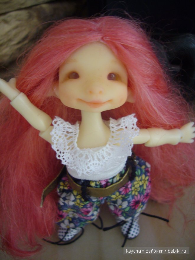 К нам приехал, к нам приехал... паричок для Сюзи (Susi Nefer Kane) (фото 6)