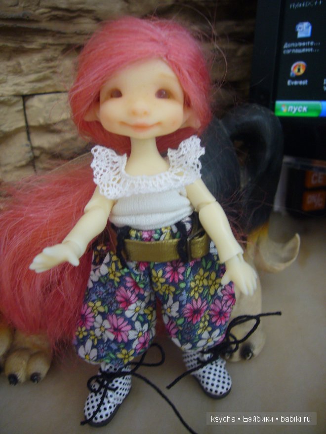 К нам приехал, к нам приехал... паричок для Сюзи (Susi Nefer Kane) (фото 8)