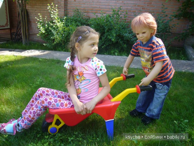 Кто куда, а мы на дачу! Приглашаем к нам на шашлык! Hugo от Annette Himstedt