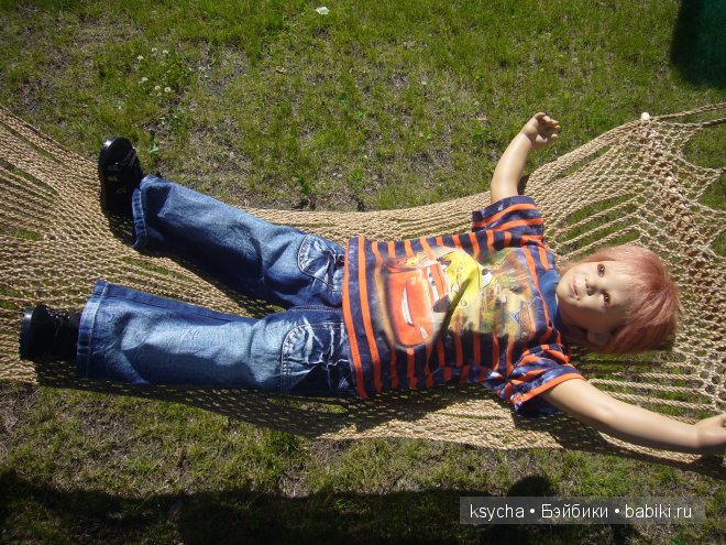 Кто куда, а мы на дачу! Приглашаем к нам на шашлык! Hugo от Annette Himstedt