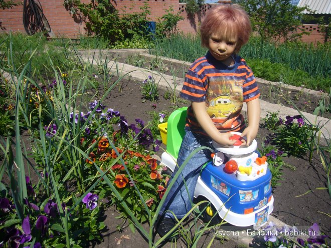 Кто куда, а мы на дачу! Приглашаем к нам на шашлык! Hugo от Annette Himstedt