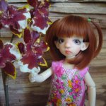 "Цветочные" платьица для Корички. Cinnamon Kaye Wiggs