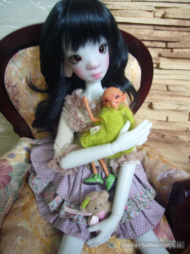 Вот такая дружба! Elvenia (Dreamhigh studio) и Tobi (Kaye Wiggs)