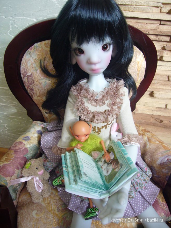 Вот такая дружба! Elvenia (Dreamhigh studio) и Tobi (Kaye Wiggs)