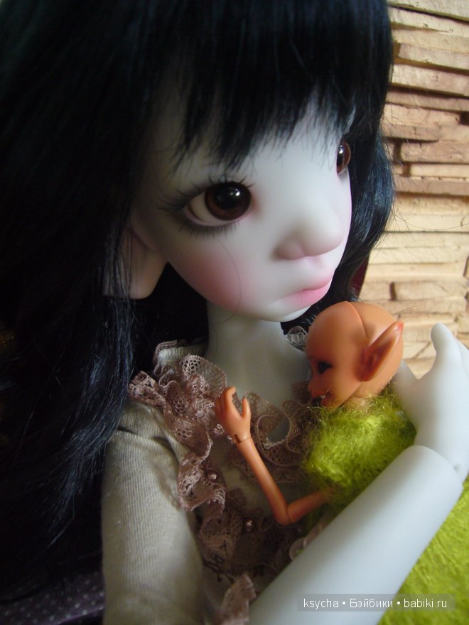 Вот такая дружба! Elvenia (Dreamhigh studio) и Tobi (Kaye Wiggs)