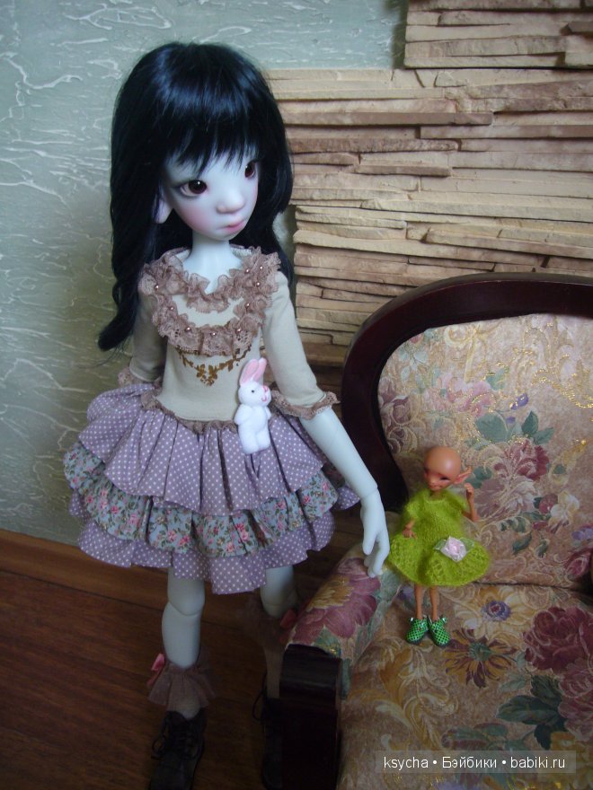 Вот такая дружба! Elvenia (Dreamhigh studio) и Tobi (Kaye Wiggs)