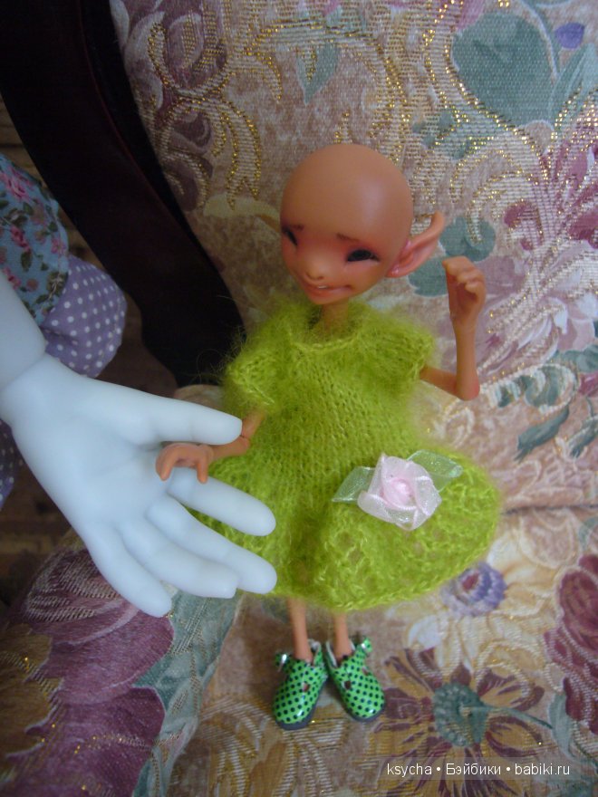 Вот такая дружба! Elvenia (Dreamhigh studio) и Tobi (Kaye Wiggs)