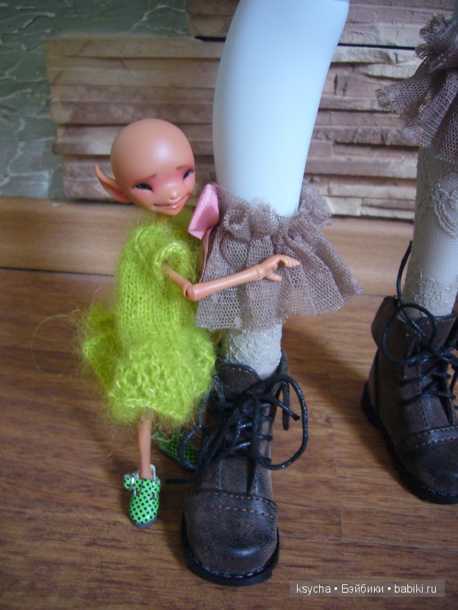 Вот такая дружба! Elvenia (Dreamhigh studio) и Tobi (Kaye Wiggs)