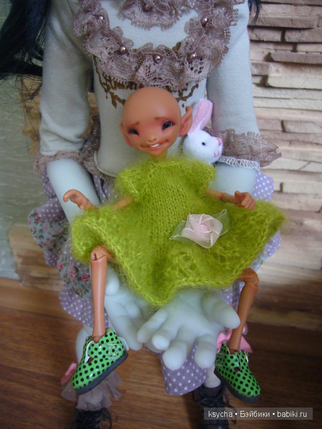 Вот такая дружба! Elvenia (Dreamhigh studio) и Tobi (Kaye Wiggs)