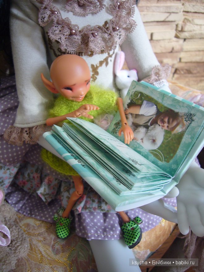 Вот такая дружба! Elvenia (Dreamhigh studio) и Tobi (Kaye Wiggs)