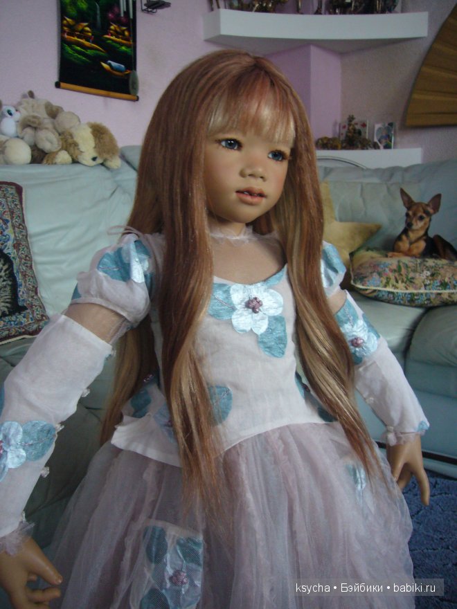 Синеглазая Принцесса Мера от Аннетт Химстедт. Mera bi Annette Himstedt