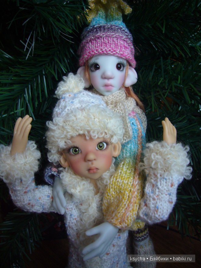 Дед Мороз и... 2 снегурочки. Тоби и Лайла от Кайе Виггс Tobi Layla Kaye Wiggs