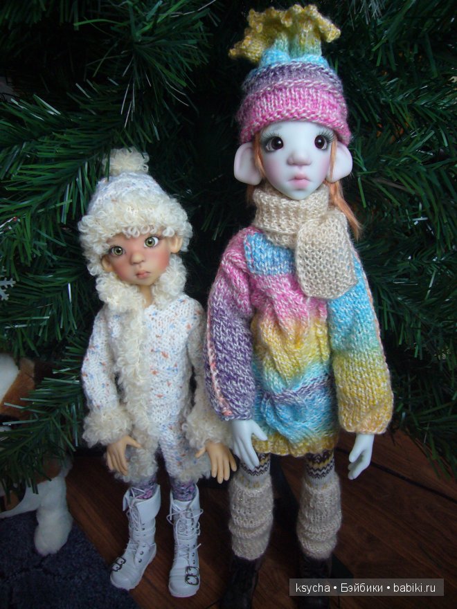 Дед Мороз и... 2 снегурочки. Тоби и Лайла от Кайе Виггс Tobi Layla Kaye Wiggs