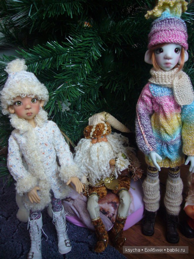 Дед Мороз и... 2 снегурочки. Тоби и Лайла от Кайе Виггс Tobi Layla Kaye Wiggs (фото 8)