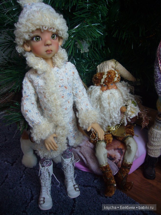 Дед Мороз и... 2 снегурочки. Тоби и Лайла от Кайе Виггс Tobi Layla Kaye Wiggs (фото 9)